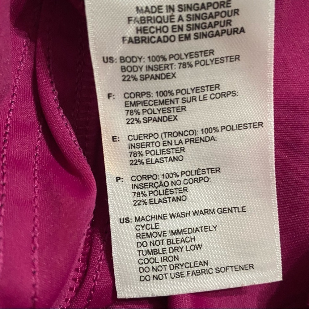 Adidas ladies activewear X-Large. Pull over long sleeve wine purple in color GUC - Picture 8 of 11